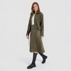 Women's Faux Suede Midi A-Line Skirt - Universal Thread™ - 4 of 4