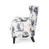 PAGED Upholstered Accent Chair Contemporary Vintage Print Living Room Chair with Plush Cushioning, Accent Chairs for Living Room - 3 of 4