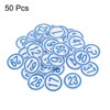 Unique Bargains Iron-on Washable Embroidered DIY Number Applique Patch 50 Pcs - 3 of 4