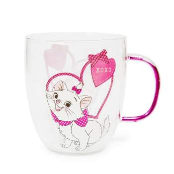 Disney Stitch & Angel Hearts Mug Love Heart Handle 14 OZ Ceramic Cup