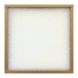 AAF Flanders EZ Flow II 25 in. W X 25 in. H X 1 in. D Fiberglass 4 MERV Air Filter (Pack of 12) - 1 of 1