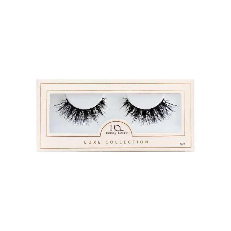 House of Lashes Midnight Luxe Full Volume 100% Cruelty-Free Faux Mink Fibers False Eyelashes - 1pr, 1 of 7