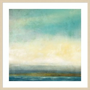 Amanti Art Blue Tide by Suzanne Nicoll Wood Framed Wall Art Print - 1 of 4