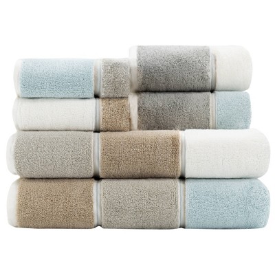 6pc Maya Bath Towel Set Beige - CARO HOME