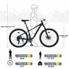 27.5 Inch Wheels 8 Speed Mountain Bike, for Men Women Boys and Girls, Front Suspension, Steel Frame - 2 of 4