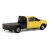 Greenlight Collectibles 1/64 Construction Yellow 2020 Ram 3500 Tradesman Dually Flatbed Pickup Truck Dually Drivers 10 46100-F - 3 of 4