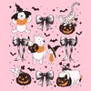 Girls Winnie the Pooh Halloween Bear And Friends Theme Bows T Shirt - 2 of 4