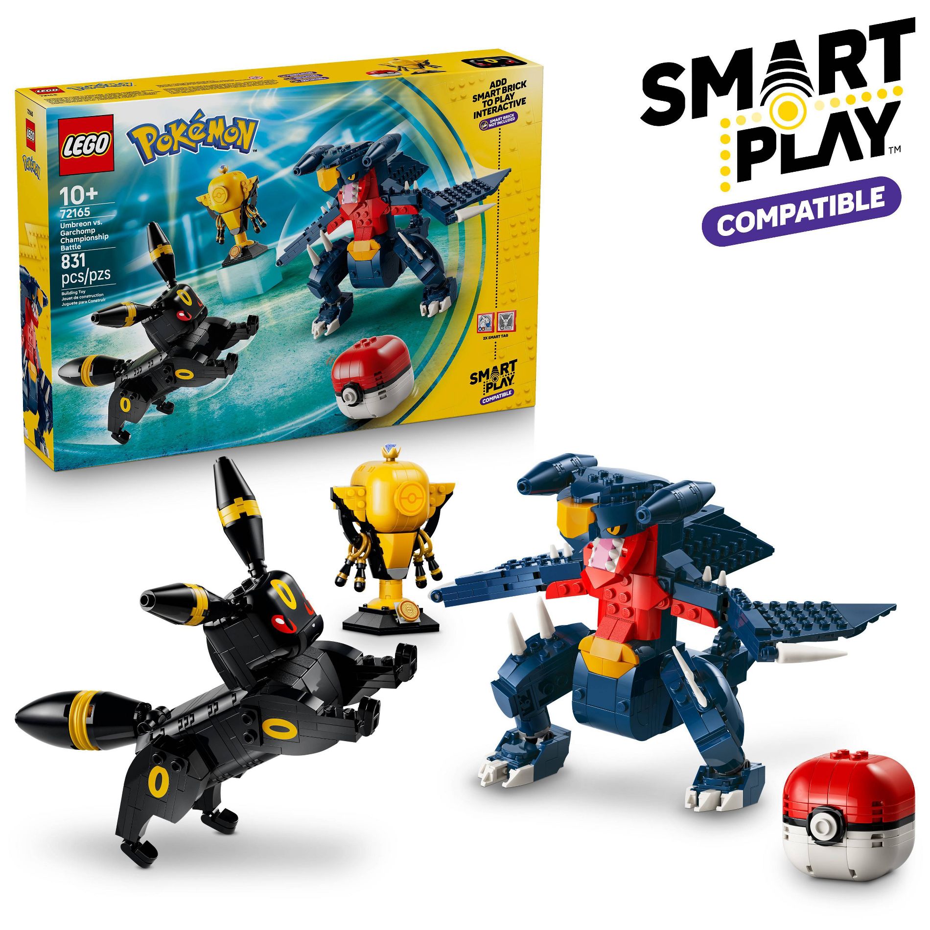 LEGO Pokémon SMART Play: Umbreon vs. Garchomp Championship Battle 72165