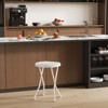 Folding Stool, Backless 18-Inch Stool, Portable with Handle, Foldable Bar Stool, Anti-Slip Feet, 600Lbs Capacity, for Bar Stools Kitchen Home Indoor - 4 of 4