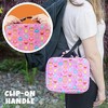 Bentology Lunch Box- Kids Insulated Durable Owl Lunchbox Tote Bag Fits Bento Boxes, Jars & Bottles- Reusable Sleeve Keeps Food Hotter or Colder Longer - 3 of 4