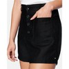 Hurley Womens Button Front Casual Walking Shorts - 3 of 3