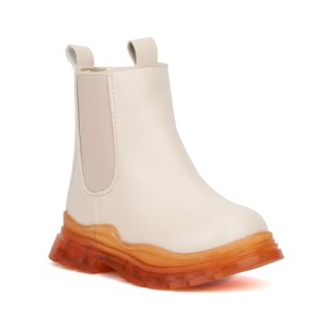 Olivia Miller Girl's Toddler Anne Ankle Boots - 1 of 4