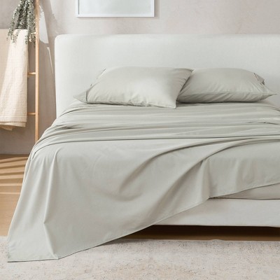 Patina Vie Cotton Blend Solid Sheet Set