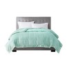 Sapphtopaz Lightweight Down Alternative Blanket with Satin Trim, 90"W x 90"L Microfiber Throw Blanket for Bed, Full/Queen Size Blanket - 4 of 4