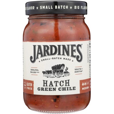 Jardines Hatch Green Chili Salsa - 6 pack, 16 oz