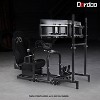 Dardoo All-in-One Sim Racing Cockpit with Integrated Triple Monitor Stand & Black Seat for Logitech, Thrustmaster, Fanatec - 2 of 4