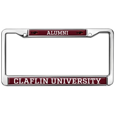 Claflin University Alumni Full Size Standard License Plate Metal Frame