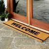 Juvale Natural Coco Large Welcome Mat for Entry Way, Long Coir Outdoor Rug, Nonslip, 17 x 60 In - 2 of 4