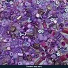 John Bead Czech Glass Seed Beads Bag Arts & Crafts Embellishments Light Purple Assorted Mix 50 Grams - 3 of 4