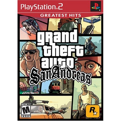 Grand Theft Auto San Andreas para PS2 - Take 2 - Outros Games - Magazine  Luiza