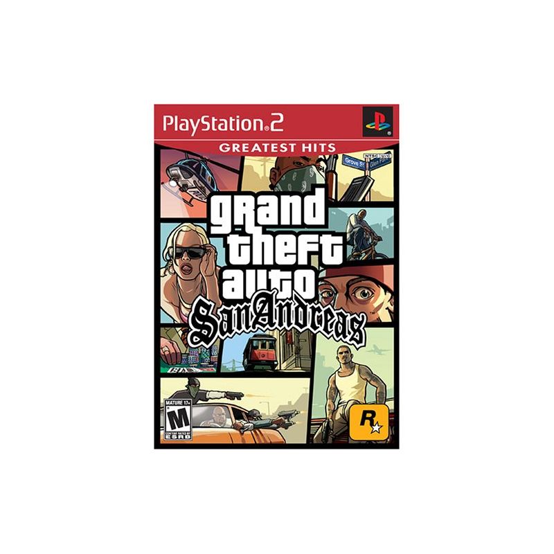 Grand Theft Auto San Andreas Greatest Hits - PlayStation 2, 1 of 6