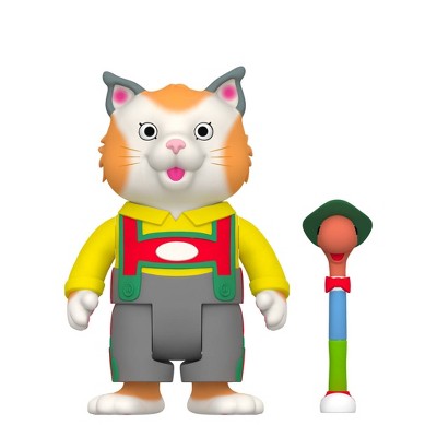 Super 7 ReAction Richard Scarry's Busy World Huckle Cat and Lowly Worm Figures