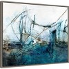28" x 23" Enduring by Kari Taylor Framed Canvas Wall Art Print - Amanti Art: Modern Abstract Decor - 2 of 4