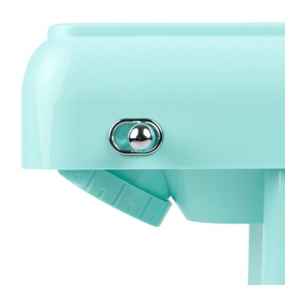 Aqua Retro Snow Cone Maker with Stainless Steel Blades