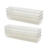 Trio Home Draw Organizers, Storage Bins for Makeup, Bedroom, Kitchen Gadgets Utensils and Office, Bathroom and Vanity Drawer Organizer Trays - 3 of 4