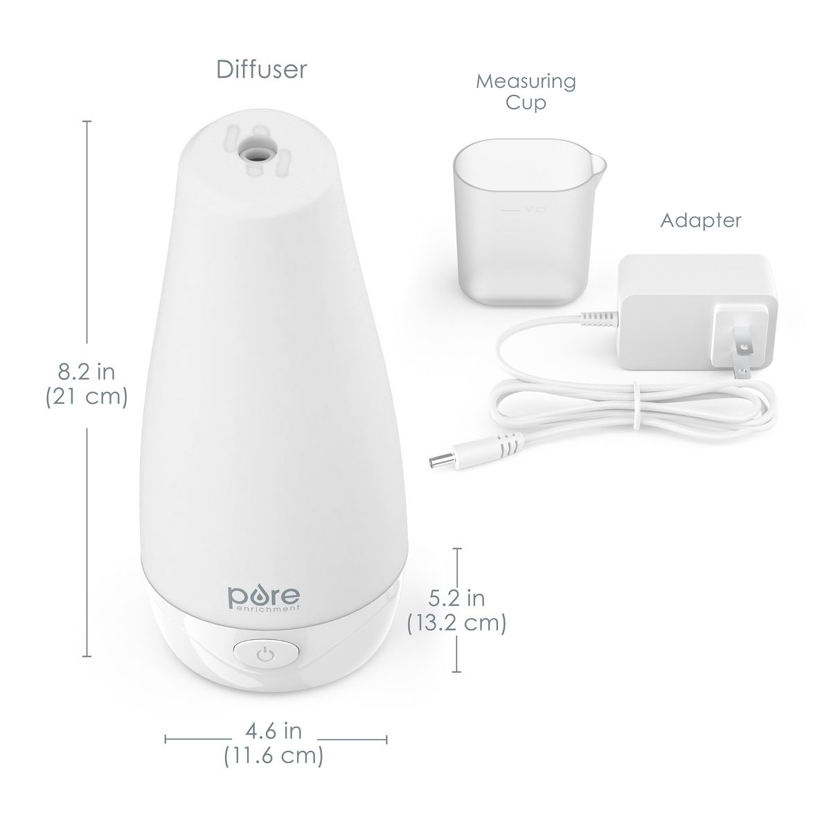 Aromatherapy Oil Diffuser 8.2" - PureSpa - thumbnail 8