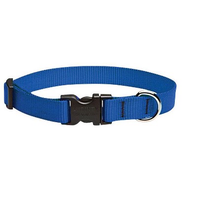 Lupine Pet Basic Solids Blue Blue Nylon Dog Adjustable Collar : Target