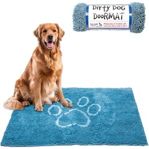 Dog Gone Smart Dirty Dog Doormat - Fast Drying Rug for Clean Floors - Super Absorbent Mat for Muddy Paws - 1 of 4