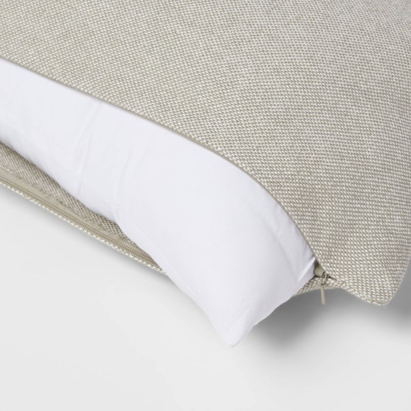 Poly-Filled Throw Pillow Insert White - Threshold™, 4 of 5