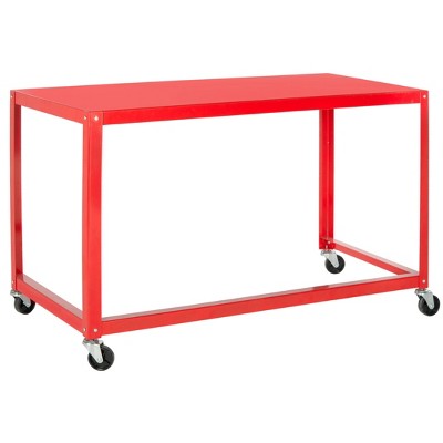 target metal rolling desk