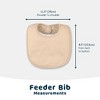 Tiny Twinkle Baby/Infant Waterproof and Absorbent Feeding Bibs (8-Pack) - 2 of 4