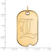Black Bow Jewelry 10k Yellow Gold Louisville Cardinals NCAA Large Pendant - 2 of 3
