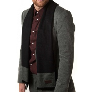 Mio Marino | Men's Cashmere Feel, 100% Cotton Fashion Winter Scarf - 1 of 4