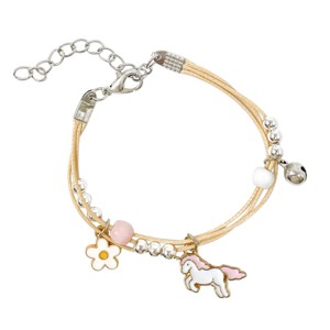 Wrapables Friendship Beaded Enamel Charm Bracelet - 1 of 4