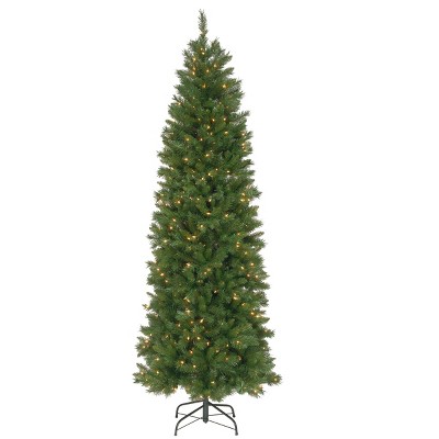 National Tree Company 7.5ft Pennington Fir Pencil Tree with Clear Lights