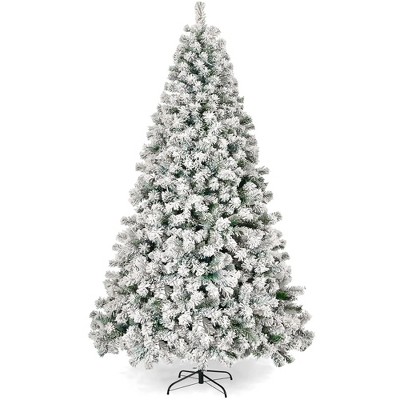6ft Pre-lit Artificial Christmas Tree W/1000 Branch Tips & 250 Warm Lights