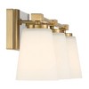 Savoy House Darby 3 - Light Vanity in  Warm Brass - 4 of 4