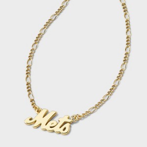 Bijoux Sport by Luv Aj MLB Gold Nameplate Pendant Necklace - 1 of 4