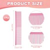 Unique Bargains Stainless Steel Rounded Ends Gentle Care Pet Comb 3 Pcs - 2 of 4