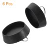 Unique Bargains Rubber Flexible Bathtub Sink Drain Stoppers with Hanging Ring 6 Pcs - 3 of 4