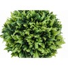NicBex Set of 3 Mini Faux Grass Plants in Grey Pots, Fake Tabletop Greenery for Desk, Shelf & Bathroom Decor, Artificial Plants Indoor - 4 of 4