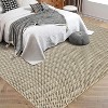 Non-Slip Indoor Carpet Stain Resistant Distressed Print Mat, Washable Durable Rug for Living Room Bedroom Kitchen Nursery - 3 of 4