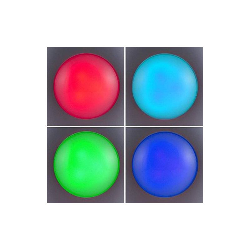Energizer 3pk LED Puck Light Wireless Color Changing Cabinet Lights with Remote White, 3 of 8