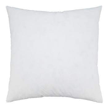 18-inch Plush Pillow – Luxury Square Accent Pillow Insert And Shag Glam  Cover Set – For Bedroom Or Living Room By Lavish Home (gray) : Target