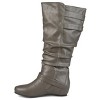 Journee Collection Womens Tiffany Hidden Wedge Mid Calf Boots - 2 of 4