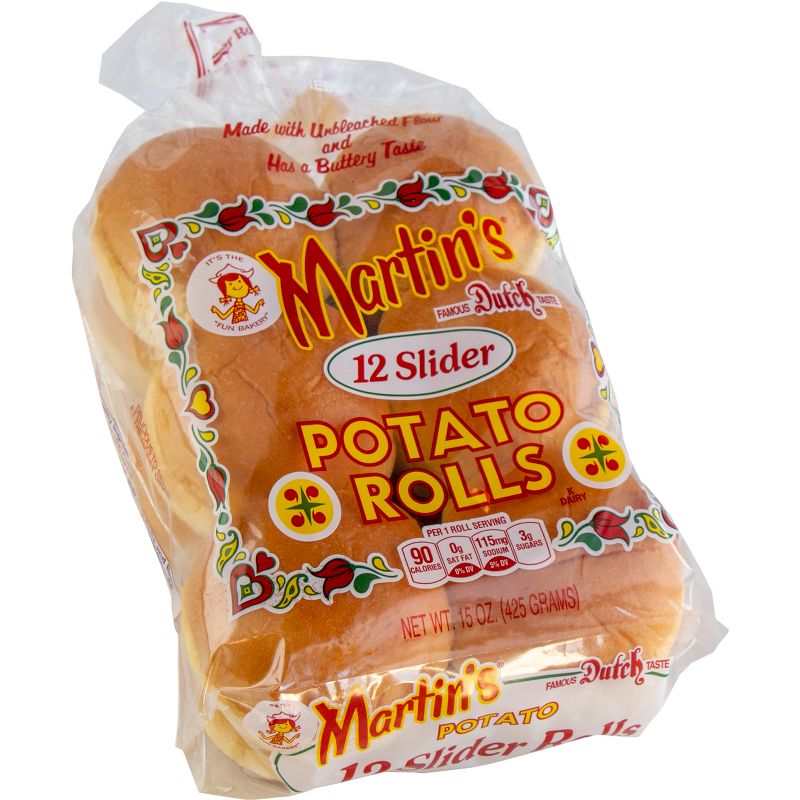 Martin&#39;s Potato Sliced Rolls -15oz/12ct, 4 of 9